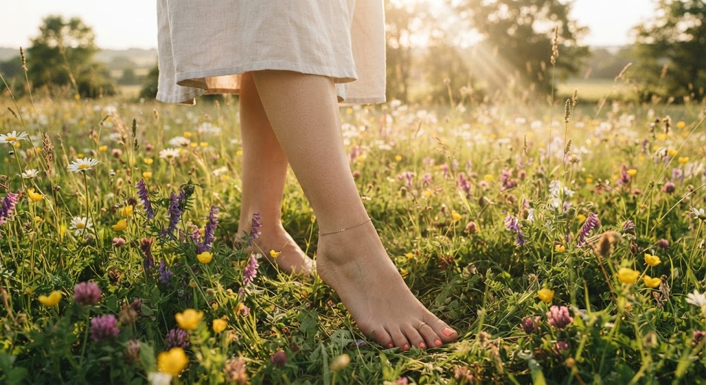 Inspirace pro focení nohou v přírodě – nápady a tipy
