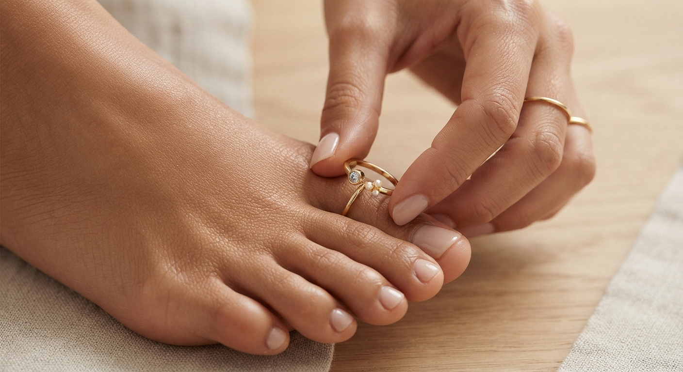 How to choose a toe ring that will fit you perfectly