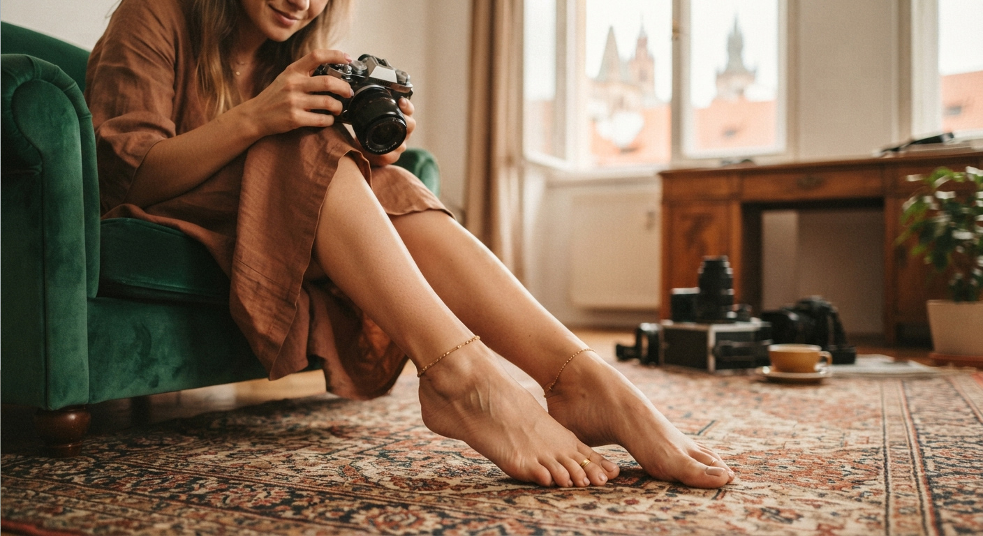 Vydělávejte z domova: Staňte se feet modelkou