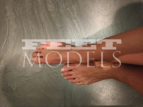 Fotografie feet modelky