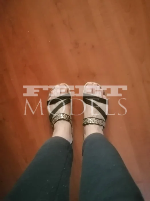 Photo of a feet model