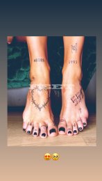 Feet modelka