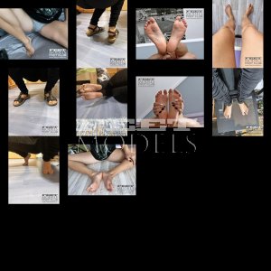 Feet modelka